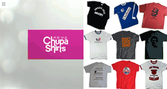 Desktop Screenshot of chupashirts.com